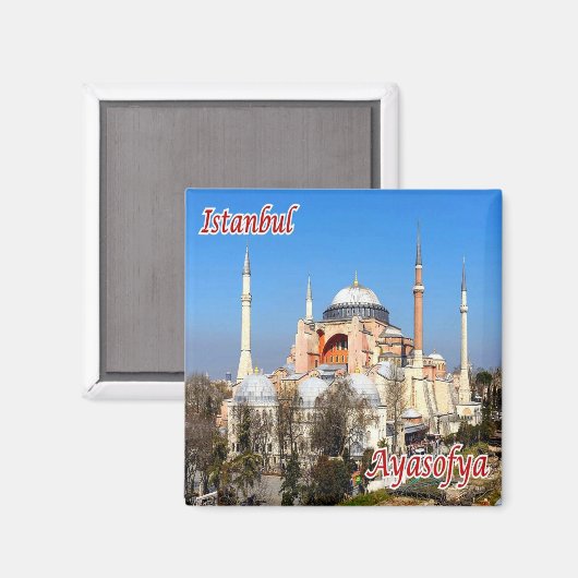 zIR005 TEHRAN 's nachts, Iran, Midden-Oosten, Frid Magneet (Voorkant / Achterkant)