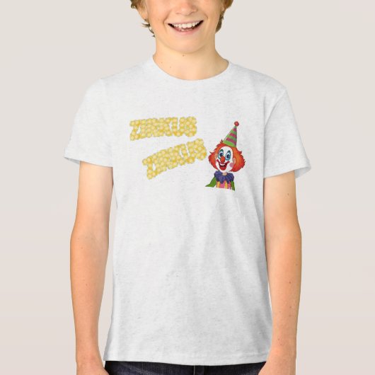 Zirkus, Zirkus Tri-Blend Shirt (Voorkant)