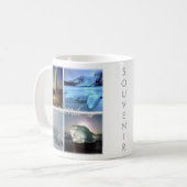 zIS002 ISLANDE, Mug de café (Devant gauche)