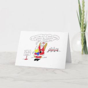 Zit op de Kaart van de Knie van de Kerstman