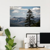 Zitplaats met een Uitzicht Druk Poster (Thuiskantoor)