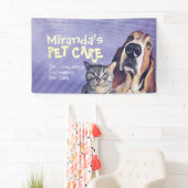 Zitplaats voor zeer peri-kat- en hondenzorg spandoek (Insitu)