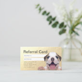 Zitplaatsen voor gezelschapsdieren Zwembehandeling Aanbevelingskaartje (Staand voorkant)