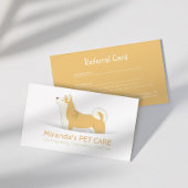 Zitplaatsen voor gezelschapsdieren Zwembehandeling Aanbevelingskaartje