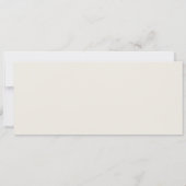 Zitplaatsenkaartkop minimalistische palmboom Kaart (Achterkant)