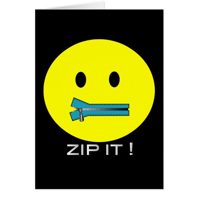 'Zitten het FACE-KAART (Voorkant)