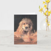 Zitten  kaart (Gele Bloem)