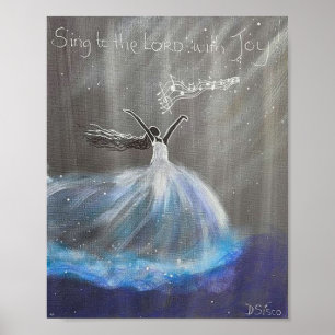 ZITTEN NAAR DE LORD MET JOY POSTER