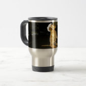 Zitten of Tv-dachshund bekijken Reisbeker (Voorkant links)