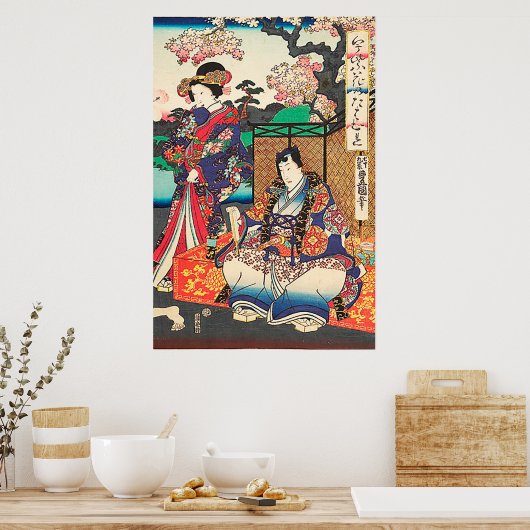 Zitten Poster (Keuken)