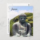 zittend boeddha kamakura briefkaart (Voorkant / Achterkant)