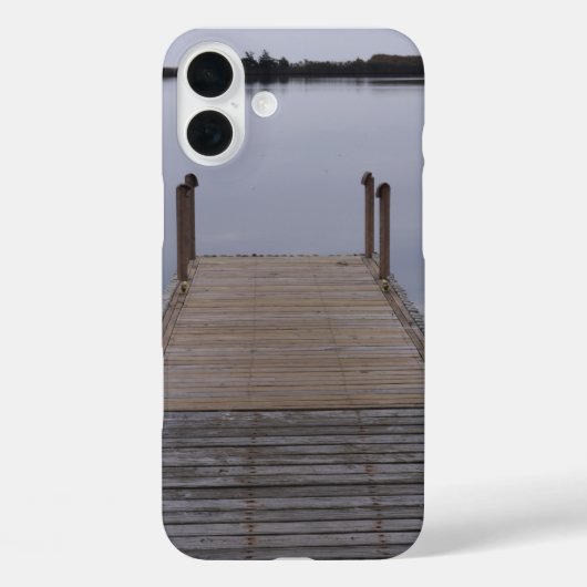 Zittend op het dok in de baai Case-Mate iPhone case (Achterkant)