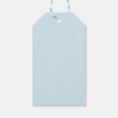 Zittende Giraffe Cadeaulabel (Achterkant)