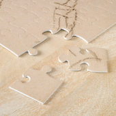 Zittende Vrouw met Gebogen Knie door Egon Schiele Legpuzzel (Zijkant)