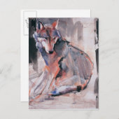 Zitting Wolf 2000 Briefkaart (Voorkant / Achterkant)