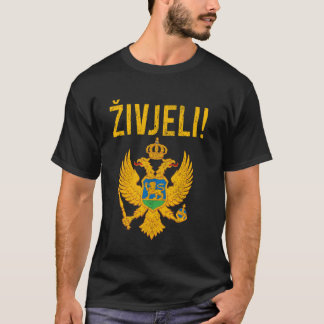 Zivjeli Montenegrijnse vlag Pride Montenegro T-shirt