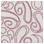 ziya crème damson stof (Close Up)