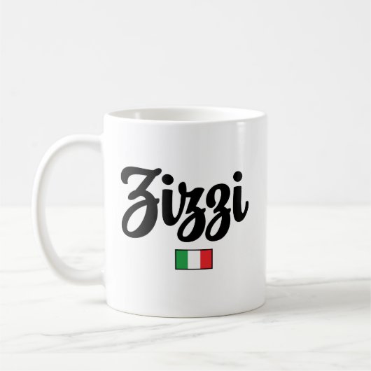 Zizzi Italian Flag Mug (Gauche)