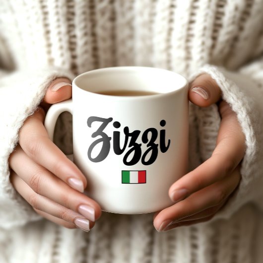 Zizzi Italian Flag Mug Koffiemok