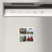 zKE031 KENYA, Mozaïek, Afrika, Fridge Magneet (Insitu (Vaatwasser))