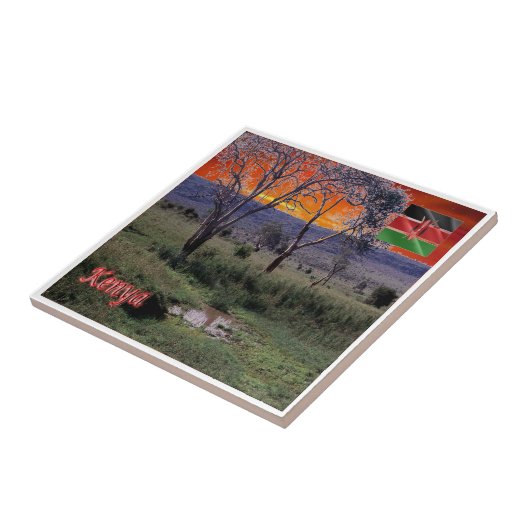 zKM005 COMOROS, kraterkarthala, Afrika, Tegeltje (Zijkant)