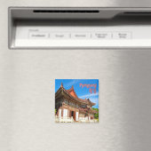 zKP005 Tomb King Tongmy, PYONGYANG, Noord-Korea, Magneet (Insitu (Vaatwasser))