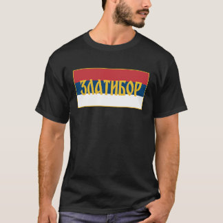 Zlatibor Planina Tornik Srpska Vlag Servische Vlag T-shirt
