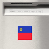 zLI001 FLAG of LIECHTENSTEIN - Fridge Aimant (In Situ (Lave-vaisselle))