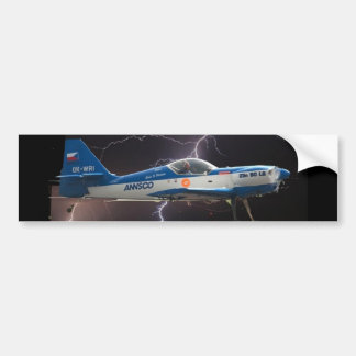 ZLIN 50 IN LICHT BUMPERSTICKER