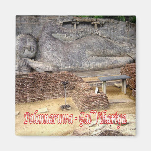 zLK021 GAL VIHARIYA, Polonnaruwa Sri Lanka, Fridge Magneet