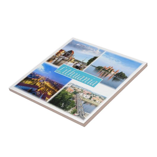 zLT003 LITOUWEN, Europa, Tegeltje (Zijkant)