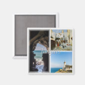 zMA013 TANGIERS, Mozaïek, Marokko, Afrika, Fridge Magneet (Voorkant / Achterkant)