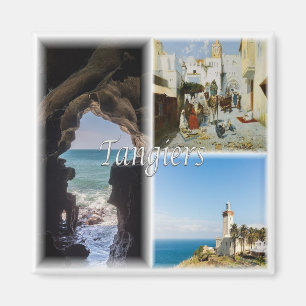 zMA013 TANGIERS, Mozaïek, Marokko, Afrika, Fridge Magneet