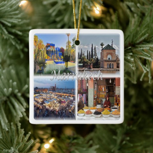 zMA017 MARRAKECH mosaic, Marokko, Afrika, Keramisch Ornament (Boom)