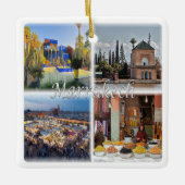 zMA017 MARRAKECH mosaic, Marokko, Afrika, Keramisch Ornament (Voorkant)