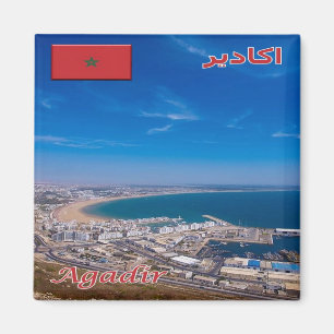 zMA026 AGADIR, Marokko, Afrika, Fridge Magneet