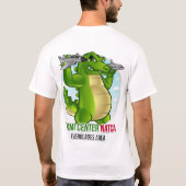 ZMA Everglades Area - Gator Back T-shirt (Achterkant)