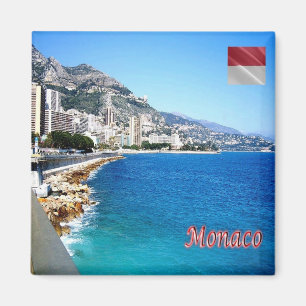 zMC042 LARVOTTO, Monaco, Fridge Magneet