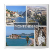 zME003 MONTENEGRO, Europa, Tegeltje (Voorkant)