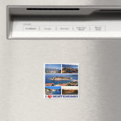 zME006 MONTENEGRO, I Love, Fridge Magneet (Insitu (Vaatwasser))