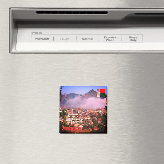 zMG004 MADAGASCAR, Panorama, Afrika, Fridge Magneet (Insitu (Vaatwasser))