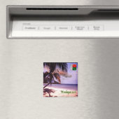 zMG007 MADAGASCAR, Beach, Afrika, Fridge Magneet (Insitu (Vaatwasser))