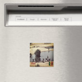 zML010 MALI, Panorama, Afrika, Fridge Magneet (Insitu (Vaatwasser))