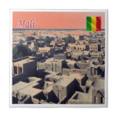 zML011 MALI, Timbuctu, Afrika, Tegeltje (Voorkant)