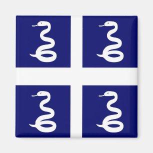 zMQ001 MARTINIQUE, Vlag, Amerika, Fridge Magneet