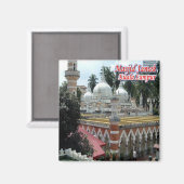 zMY009 MASJID JAMEK Kuala Lumpur, Maleisië, Magneet (Voorkant / Achterkant)