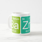 Zn GA de Ba ! Tasse d'éléments de Tableau (Devant gauche)