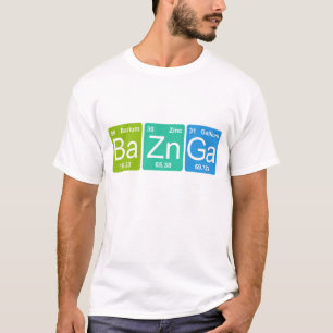Zn GA van bedelaars! De periodieke T-shirt van de