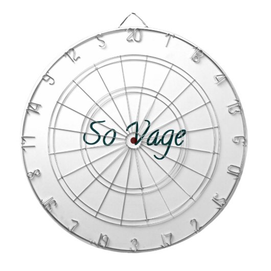 Z'n gezicht dartbord (Voorkant)