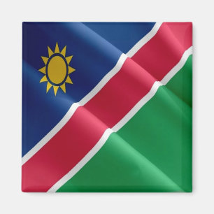 zNA002 NAMIBIA, Waving Flag, Afrika, Fridge Magneet